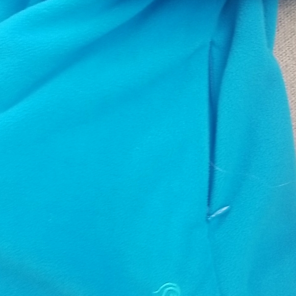 Bright blue zipper jacket - Picture 2 of 3